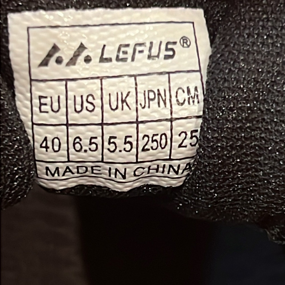 NWOT Lefus Badminton Pickleball Athletic Shoes Men’s US 6.5, EU 40, 25 cm - Picture 8 of 12